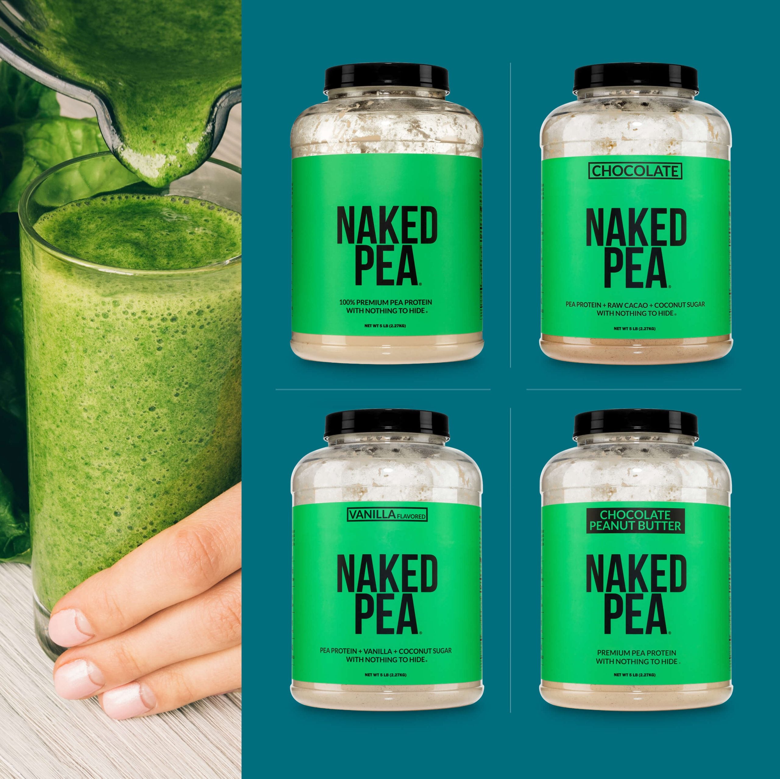 Pea Protein Powder - Unflavored