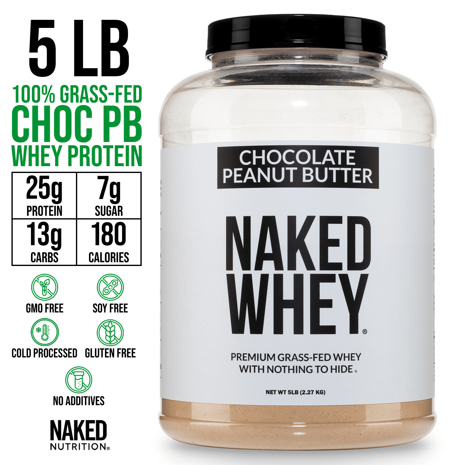 Chocolate Peanut Butter Whey Protein Powder - Chocolate PB