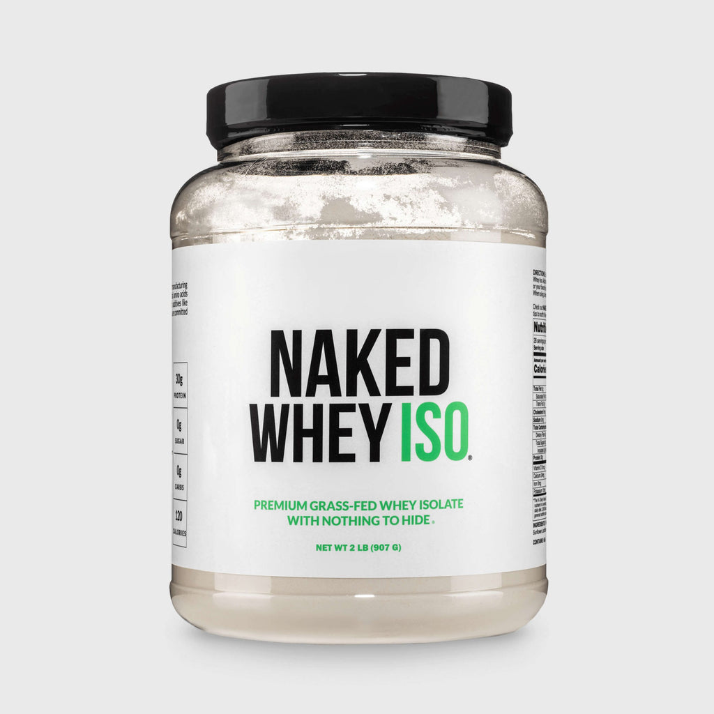 Grass Fed Whey Isolate Protein Powder - Unflavored