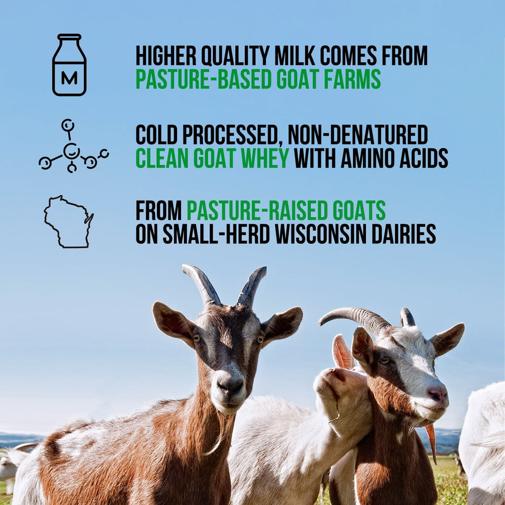 Vanilla Goat Whey Protein Powder - Vanilla