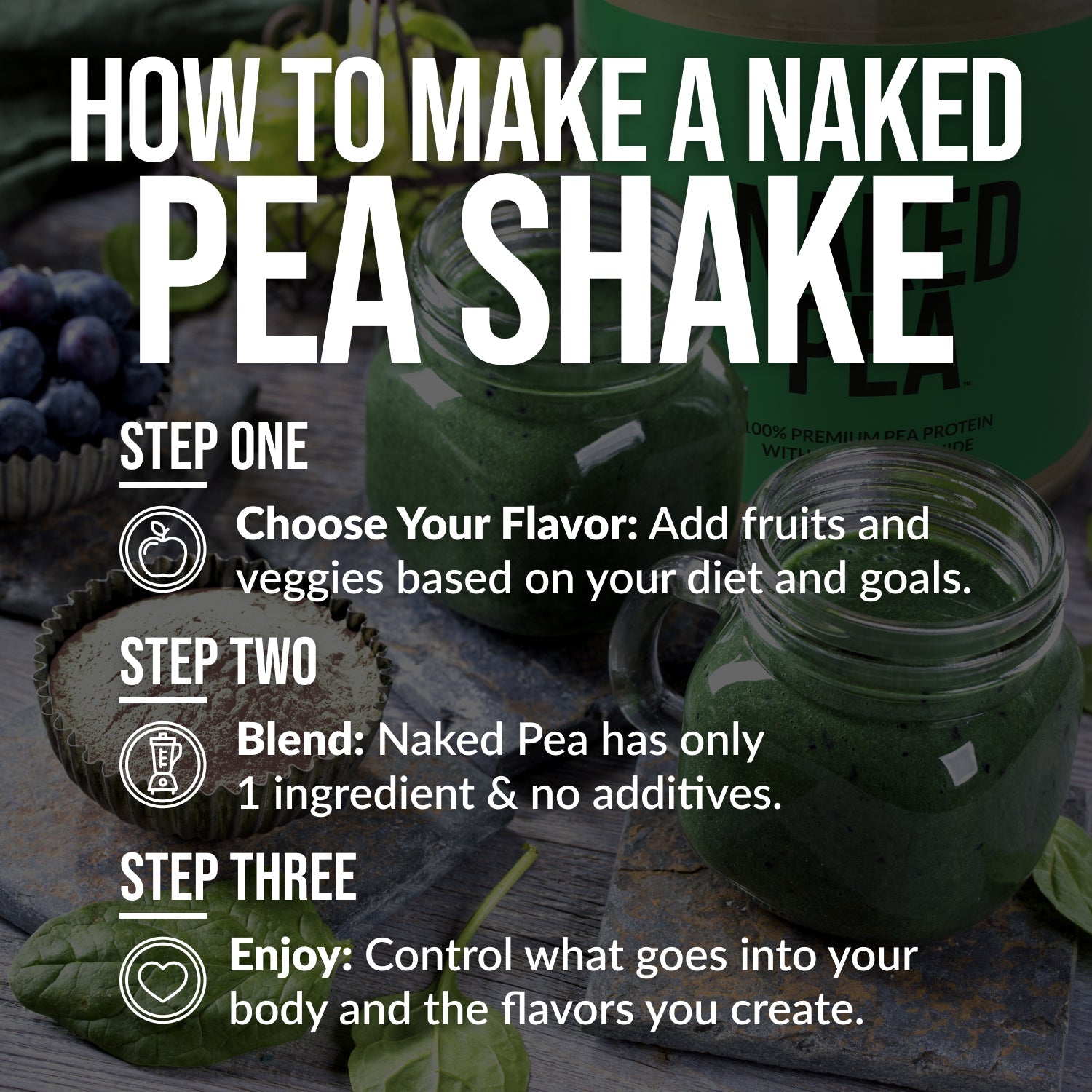 Pea Protein Powder - Unflavored